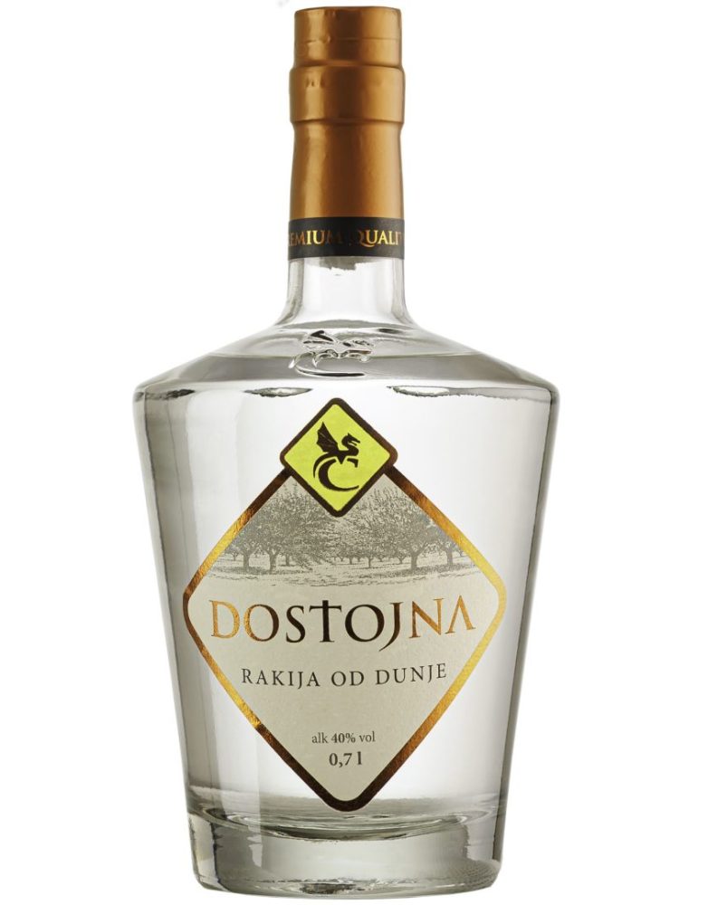 Dostojna rakija od dunje u flaši 0,7l